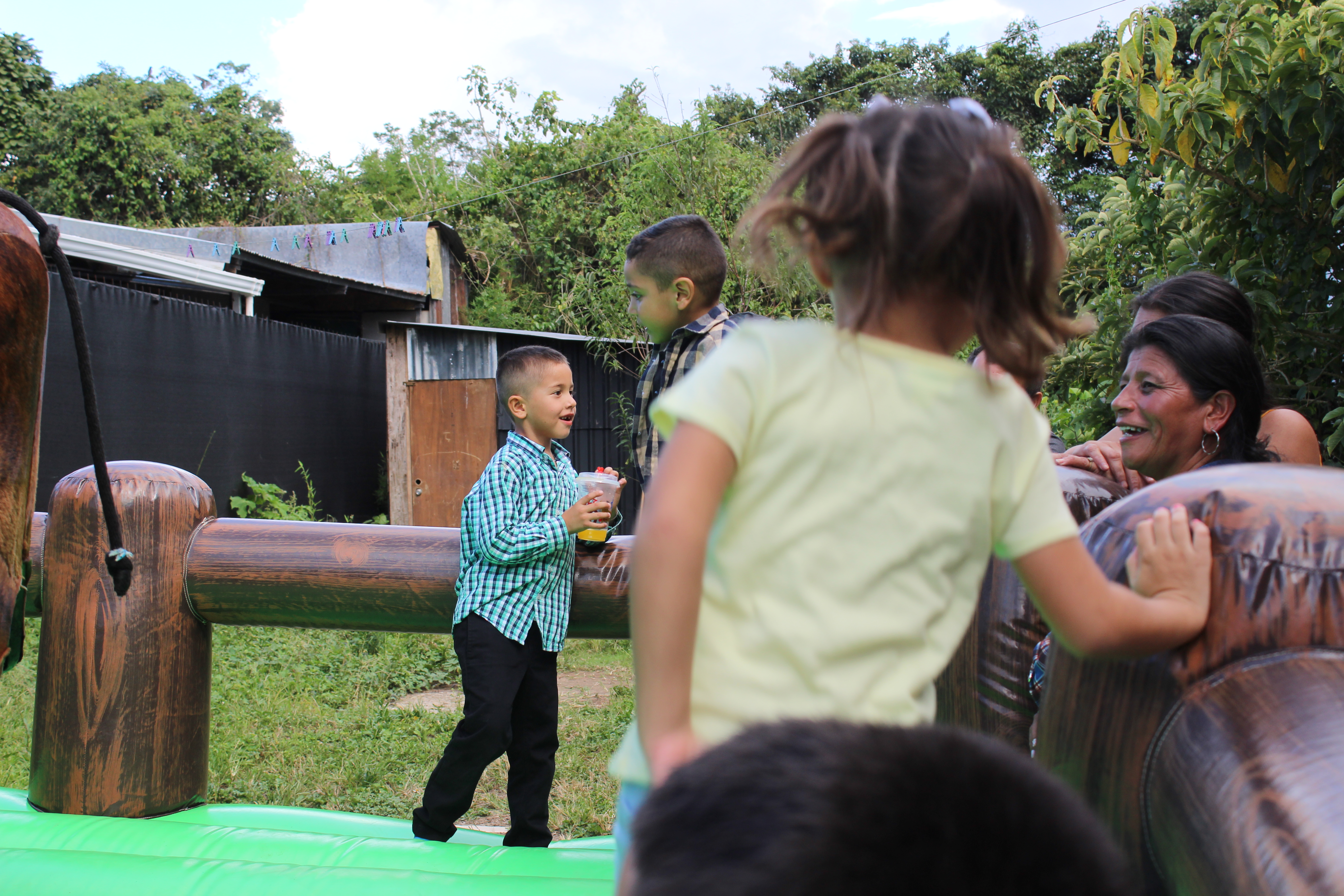 Decoración del evento vaquero